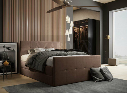 Chesterfield Bed Upholstered bed Double bed Beds xxl design luxury box spring bed