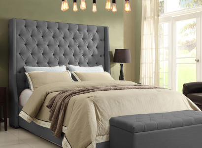 Classic s Design Bed Upholstery Beds Textile 140x200cm Chesterfield Bed