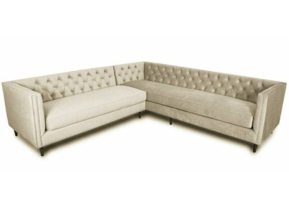 Corner sofa Gray Big Textile Fabric Chesterfield Sofas Creative Furniture new Living room