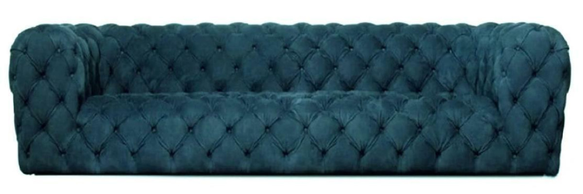 Yellow Chesterfield couch four-seater xxl big sofa comfortable couches soft new