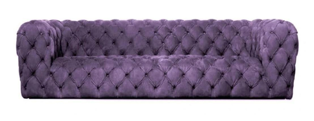Yellow Chesterfield couch four-seater xxl big sofa comfortable couches soft new
