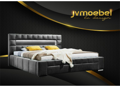 Bed including LED lighting Bedroom Design Furniture Modern Beds Luxury Double