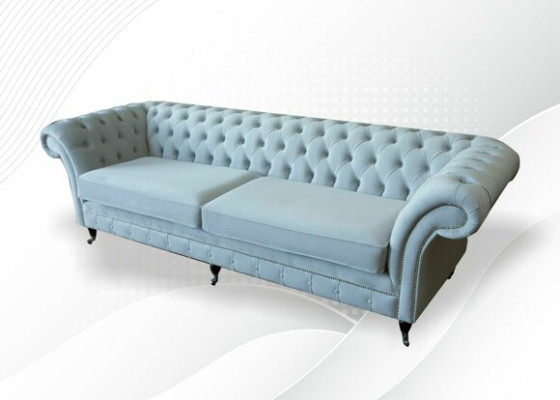 Upholstery Sofas Design Luxury Couch Sofa 4 Fabric Couches Four Seater Velvet new