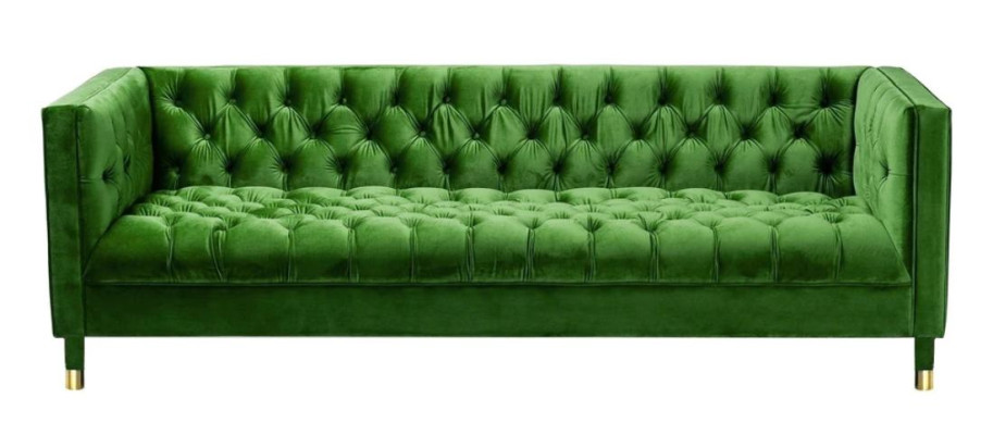 Blue e Chesterfield Textile Modern Design Fabric Creative Furniture new Living room Sofa