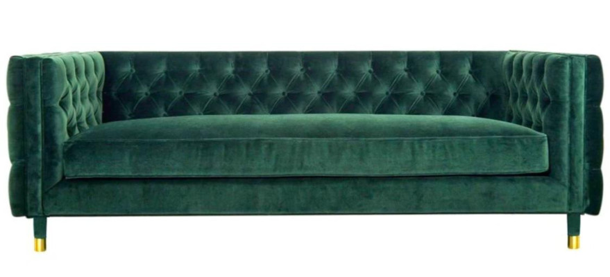Chesterfield Sofa Living room Fabric Sofa Couch Upholstery Seat Suite 3 Seater Sofas new