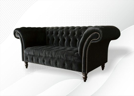 Chesterfield Two-seater Sofa 2 Seater Classic new Couches Sofas Upholstery new