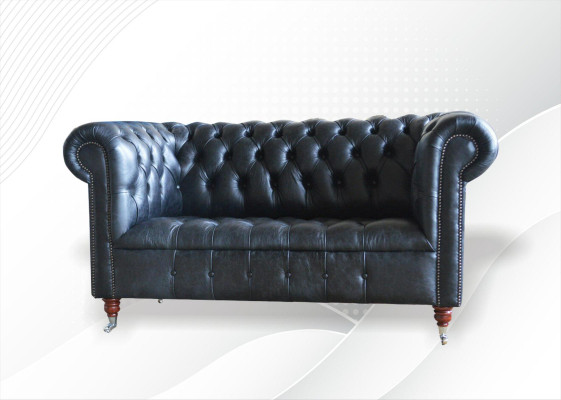 Chesterfield Upholstery Couch Leather Couches Sofa Suite Two-seater Sofas Velvet new