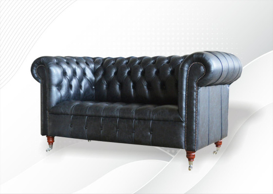 Chesterfield Upholstery Couch Leather Couches Sofa Suite Two-seater Sofas Velvet new