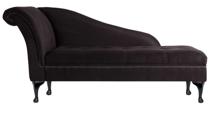 Chaise longue Elegant lounger Chesterfield loungers with buttons velvet chaise lounge