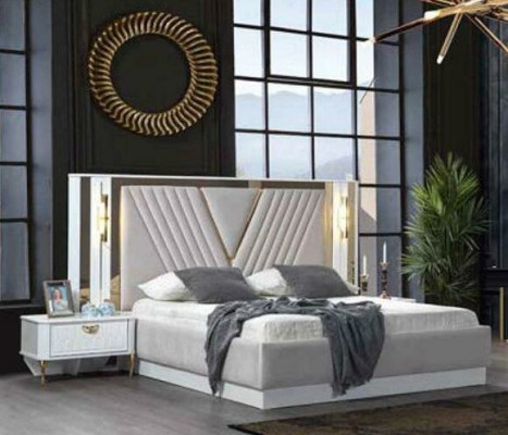 Modern bedroom set in a beautiful European design