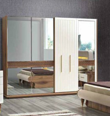 Stylish modern bedroom furniture set in luxurious European design