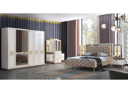 exclusive 5-piece luxury bedroom set in premium quality