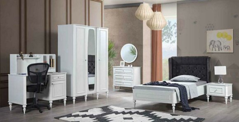 Youth Bed Single Beds Chesterfield Bedroom Furniture Upholstered