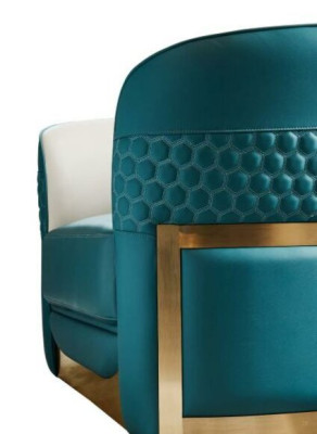 Sofa set Chesterfield Upholstery Sofa Couch 3+1 Suite Leather Textile Fabric