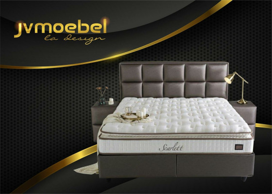 Bed Leather 2er Bedside table 3 pcs. Bedroom Set Furniture Modern Quality Beds new