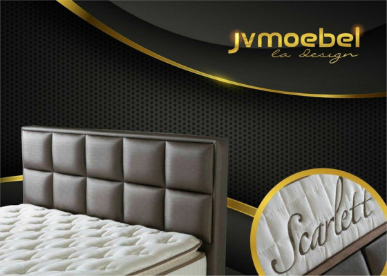 Bed Leather 2er Bedside table 3 pcs. Bedroom Set Furniture Modern Quality Beds new