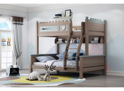 Bunk bed Loft bed Childrens bed Loft beds Pine Wood Children Room Bed new