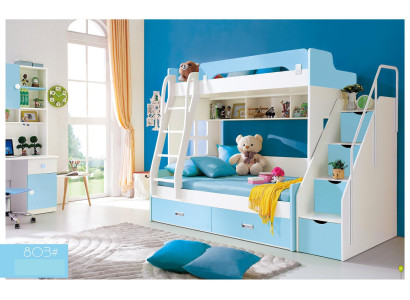 Double bunk bed Bunk bed Bunk Childrens room Loft bed Bed Childrens bed Beds