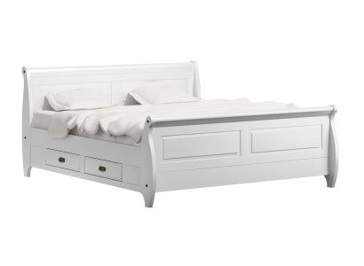 Country house style luxury bed double bed double beds white beds bedroom