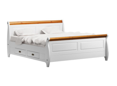 Luxury Bed Double bed Country house style double beds White Bedroom