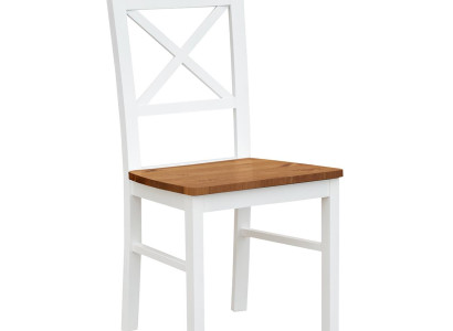 Landhfrom  Armchair Chair 1x Dining room Real wood Lounge Seat Upholstered chair Wood new