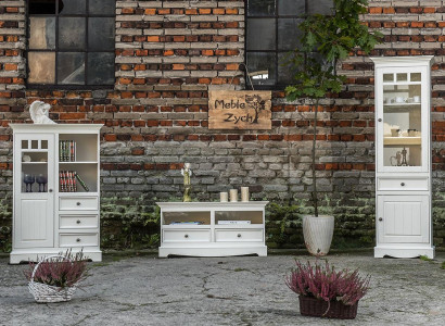Living room Set Display case Bookshelf Sideboard Wall units Chests of drawers Design 3-piece. new