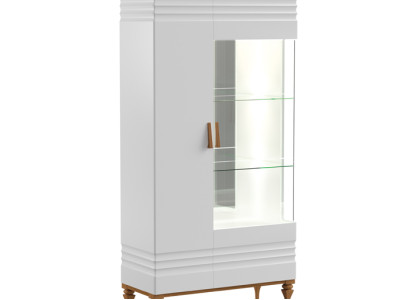 Classic Display case Chests of drawers Showcases Display cabinet Wardrobe Glass cabinet TO-W2