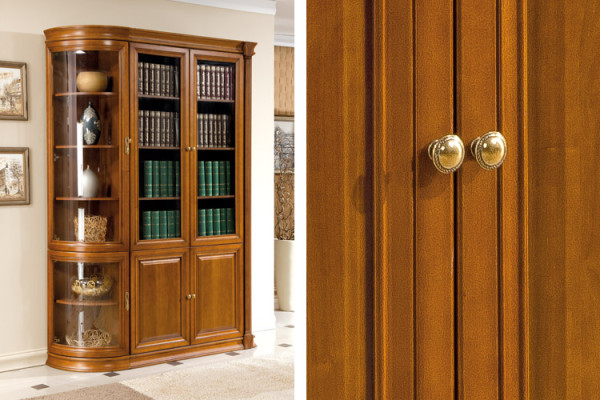 Classic Cabinets Wardrobe wall unit display case glass cabinet SE-1