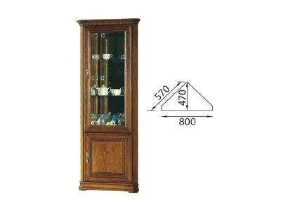 Classic r Display case Showcase Cabinet Corner Cabinet Wardrobe Solid Collector Showcases
