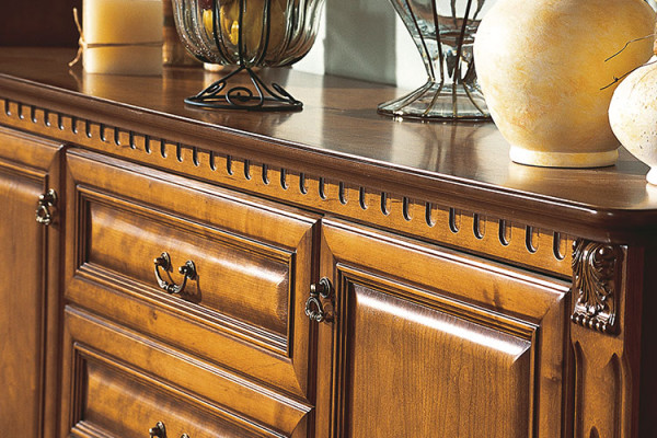 Classic Chest of drawers Chests of drawers Wardrobe Sideboard Solid Furniture Colonial new OK7B