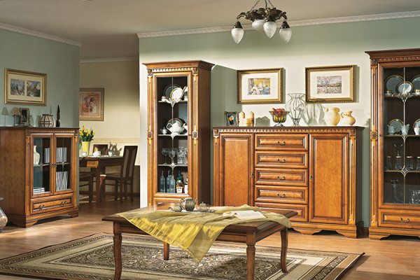 Classic Chest of drawers Chests of drawers Wardrobe Sideboard Solid Furniture Colonial new OK8