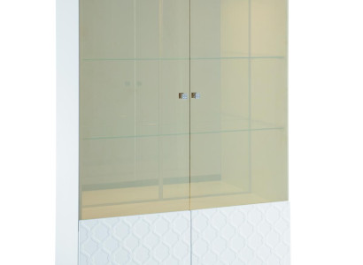 Modern design display case glass cabinet showcases wardrobe showcase decorative shelf