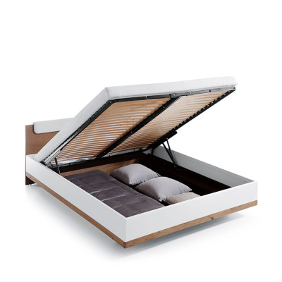 Classic s Bed Beds Double bed Wooden bed Country house - Model CM-B3