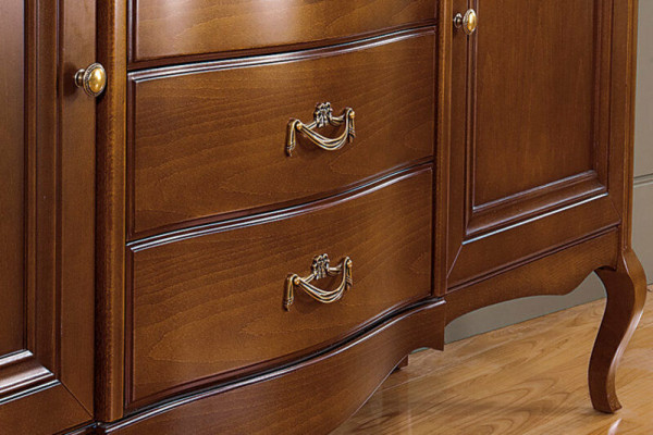 Real Wood Wardrobe Home Made Classic Chest of drawers -Model Pr