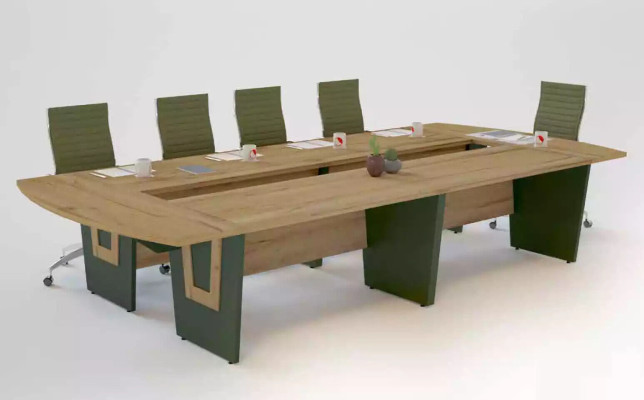 XXL meeting table Conference table Office desk 390x180 Large table Big