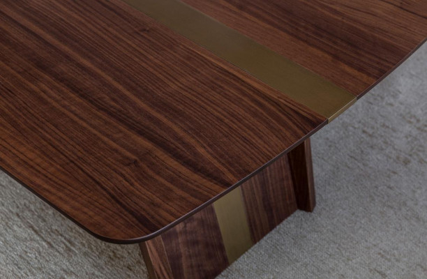 Coffee table Side table Coffee table Wooden table Wood Brown Living room