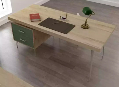 Modern designer brown luxury desk office furniture wood tables new