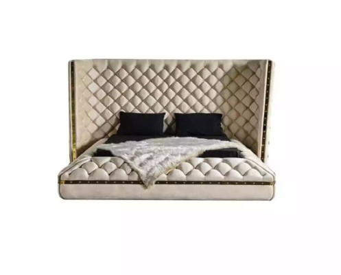Bedroom Set Chesterfield Furniture Design Bed Wardrobe Mirror 7pcs.