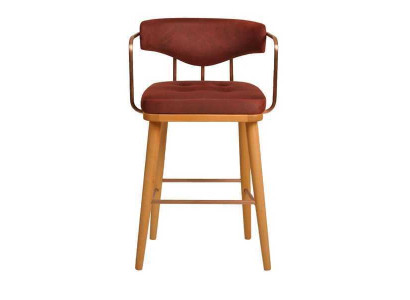 Stylish Bar Stool Chair Designer Wooden Chair Dining room chair Stool Bar Brown new