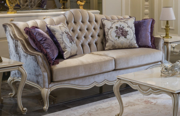 Three Seater Luxury 3 Seater Couch Upholstery Classic Seat Sofas Room Furniture