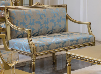 Two-seater Classic s Sofa Couch Upholstery Furniture Italian Furniture Sofas Couches