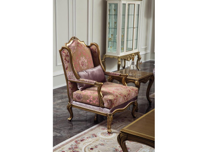 Luxury Furniture Design Armchair Design Single Seater Textile Living room Classic
