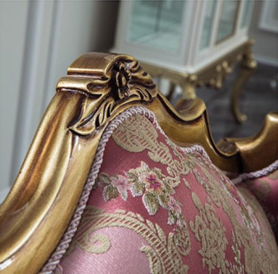 Luxury Furniture Design Armchair Design Single Seater Textile Living room Classic