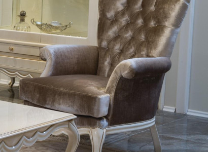 Luxury Design Armchair Classic r Throne Armchair Living room chesterfield new