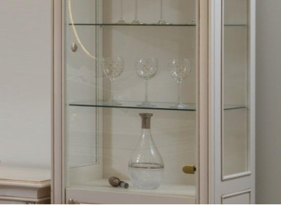Display case Glass cabinet Wood Cabinets Living room Display cabinets Italian luxury