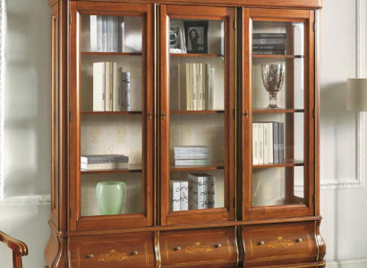 Display case Wardrobe Books Shelf Sideboard Classic Italian Furniture Shelves Wood