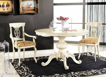 Furniture dining set Table 2 Chairs Dining table Set 3 pcs. Dining room Classic Furniture