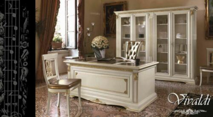 Study room Office Furniture Table Wardrobe Chair 3-piece set solid volz