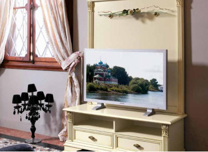 Television Wardrobe tv Wall Side Board TV-cabinet Low Italian Furniture Antique Style Wood