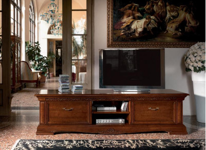 Design Chest of drawers Sideboard Side Low Board Wardrobe Living room TV cabinet Shelf Luxury Wood new